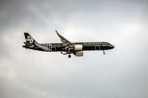 ZK-NNA - Airbus A321-271NX - Air New Zealand Aircraft in the ove