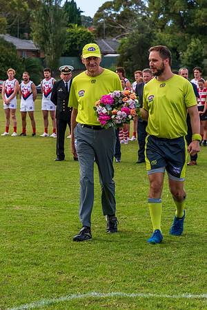 ANZAC Day Service at Picken Oval, Croyden Park - 25 April 2023