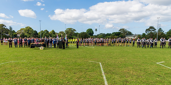 ANZAC Day Service at Picken Oval, Croyden Park - 25 April 2023