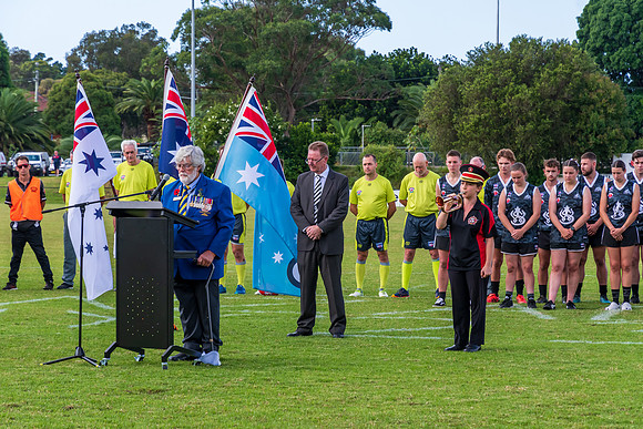 ANZAC Day Service at Picken Oval, Croyden Park - 25 April 2023