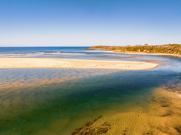 Mallacoota Inlet where the sea meets the river