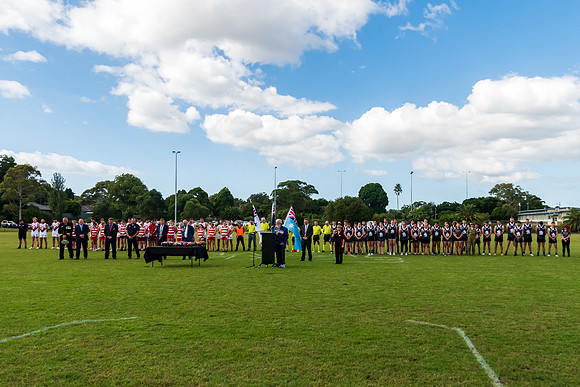 ANZAC Day Service at Picken Oval, Croyden Park - 25 April 2023