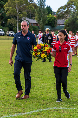 ANZAC Day Service at Picken Oval, Croyden Park - 25 April 2023