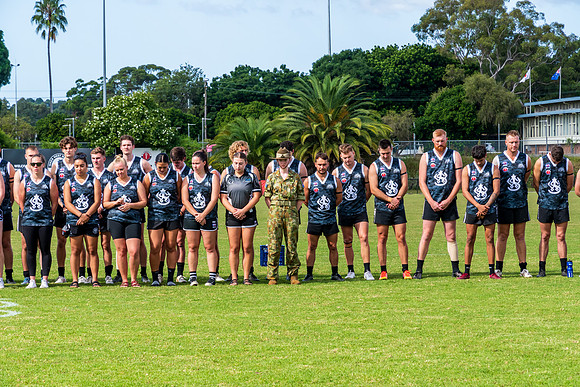 ANZAC Day Service at Picken Oval, Croyden Park - 25 April 2023