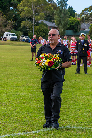 ANZAC Day Service at Picken Oval, Croyden Park - 25 April 2023
