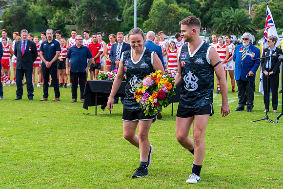 ANZAC Day Service at Picken Oval, Croyden Park - 25 April 2023