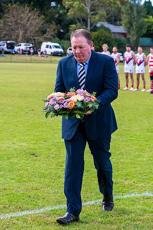 ANZAC Day Service at Picken Oval, Croyden Park - 25 April 2023