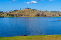 Calm Waters and Rural Hills at Chifley Dam