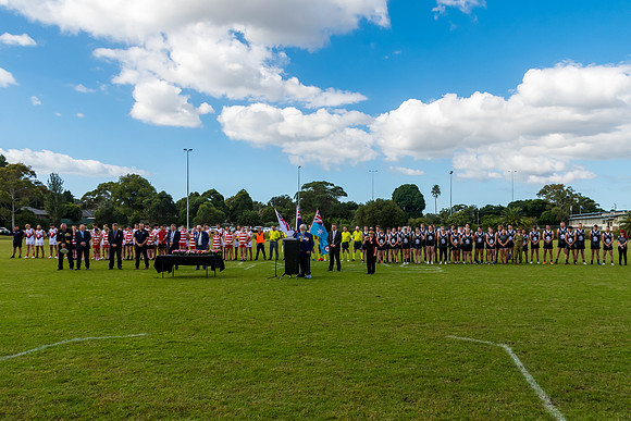 ANZAC Day Service at Picken Oval, Croyden Park - 25 April 2023