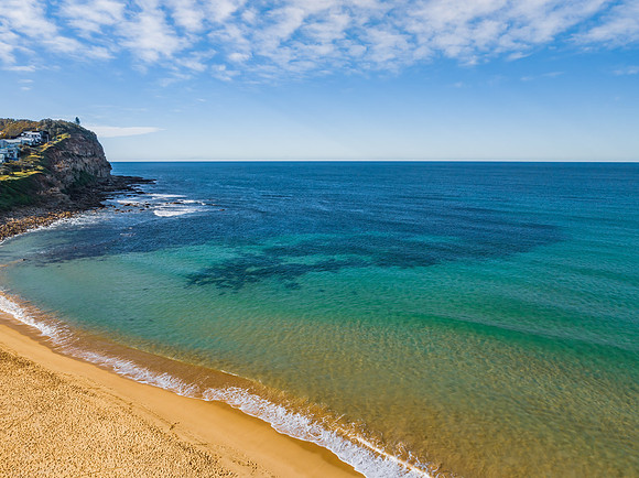 A Winter morning at the beach
