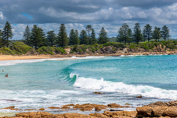 Scenic seascape views at Bermagui