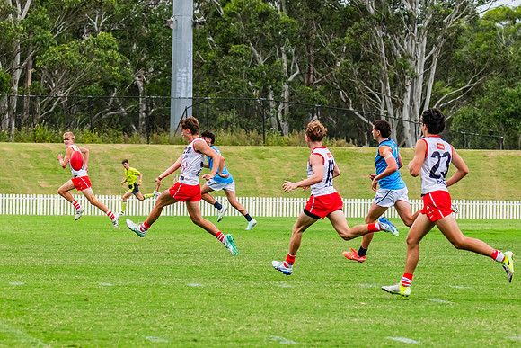 Men's U22 AFL Sydney v U18 Sydney Swans Academy