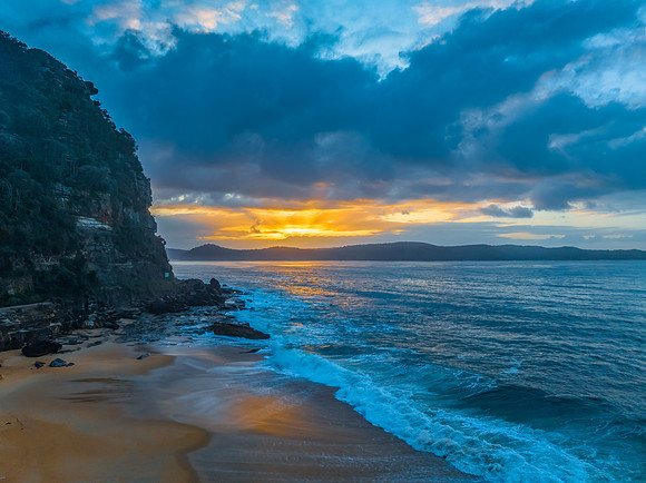 A Winter morning at the Seaside