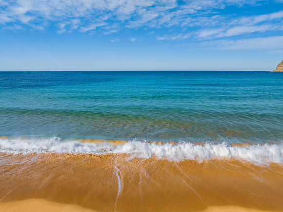 A Winter morning at the beach