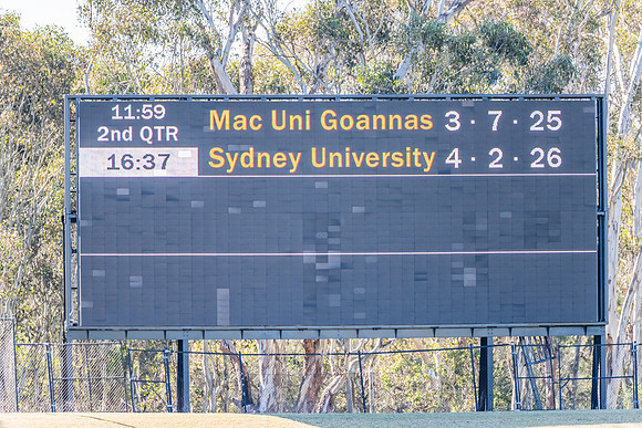 WPD Elimination Final - Macquarie Uni v Sydney Uni - 20 August 2