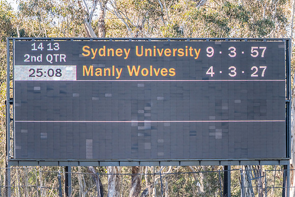 MPD Elimination Final - Sydney Uni v Manly-Warringah - 20 August