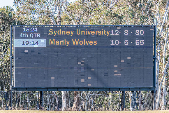 MPD Elimination Final - Sydney Uni v Manly-Warringah - 20 August