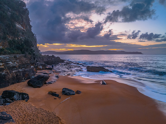 A Winter morning at the Seaside