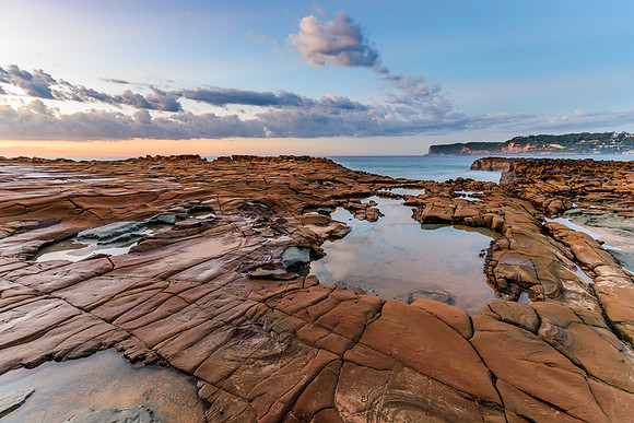 Rock Shelf Seascape