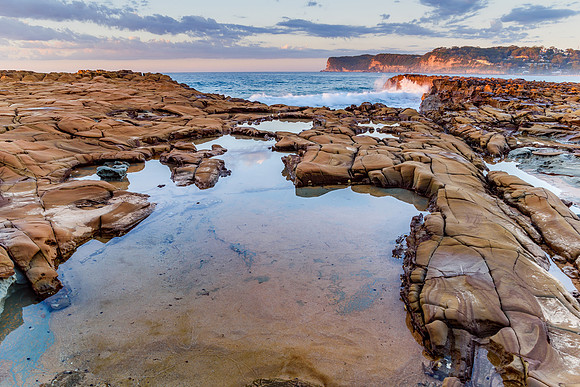 Rock Shelf Seascape