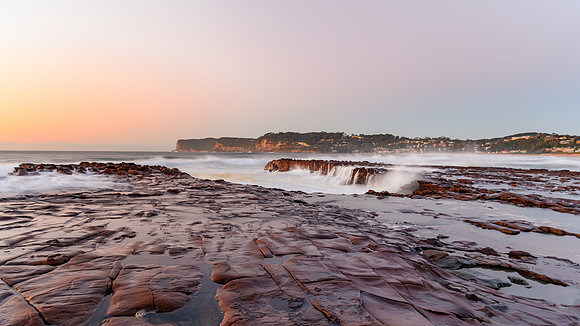 Rock Shelf Seascape