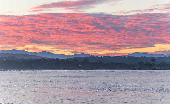 Pink Cloud Sunset Seascape