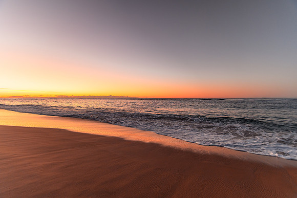 Sunrise Beach Seascape