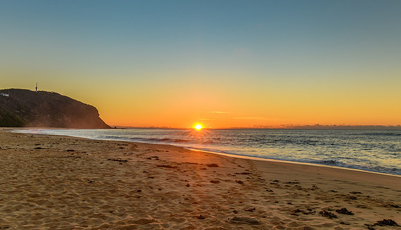 Sunrise Beach Seascape