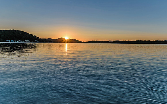 Daybreak at the Waterfront