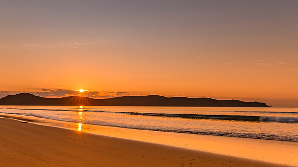 Sunrise Seascape at the Beach