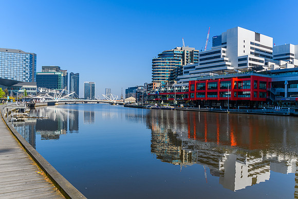 Building Reflections at Southbank, Melbourne