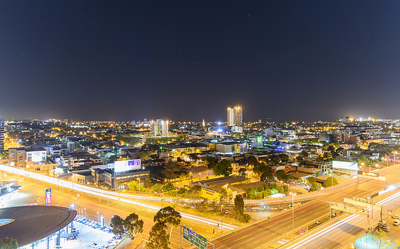 Melbourne City at Night