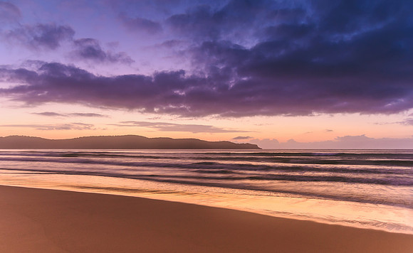 Dawn Seascape at the Beach