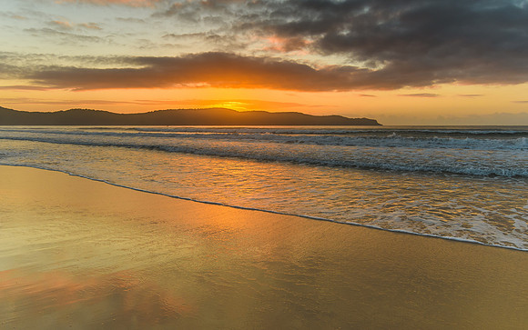 Sunrise Seascape at the Beach