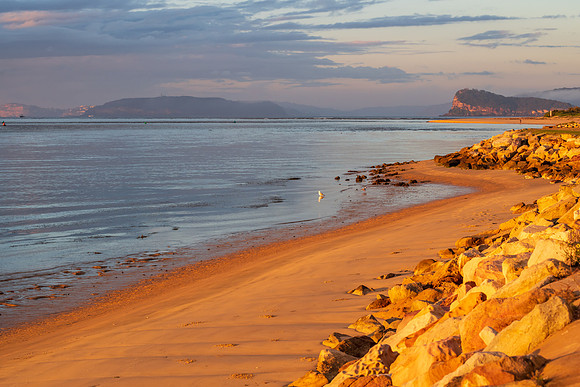 Sunrise at the seaside