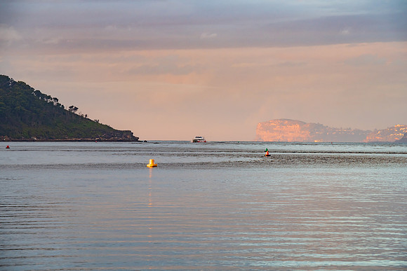 Sunrise at the seaside
