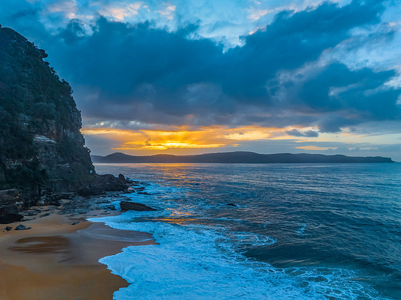 A Winter morning at the Seaside
