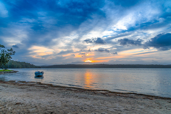 Sunset at Wallaga Lake