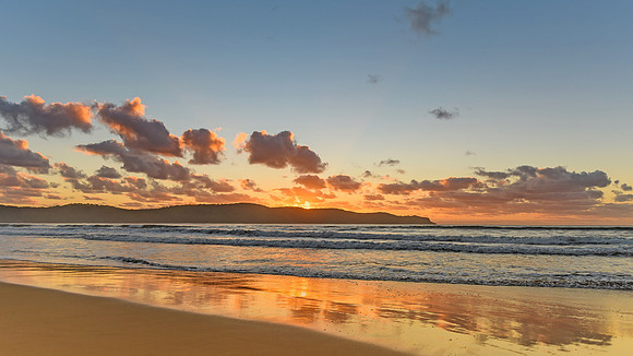 Sunrise Seascape at the Beach