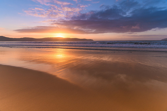Sunrise Seascape at the Beach