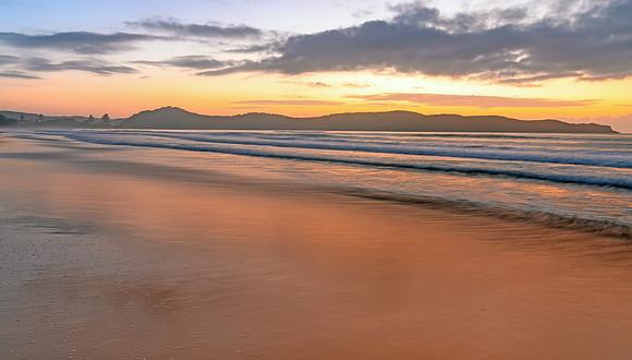 Sunrise Seascape at the Beach