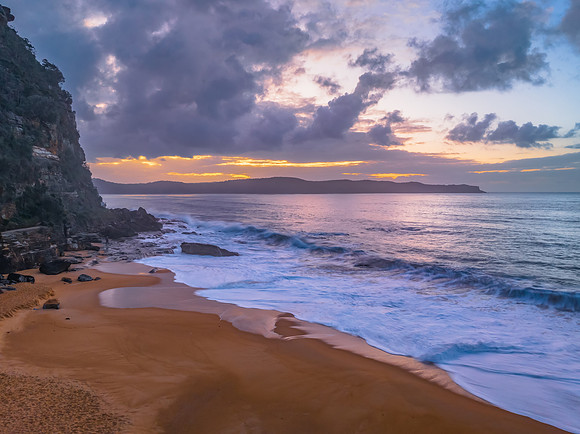A Winter morning at the Seaside