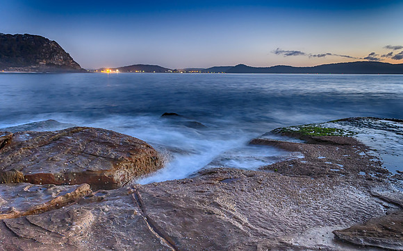 Dawn Seascape from Rock Platform