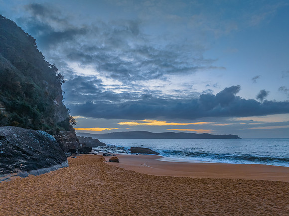 A Winter morning at the Seaside