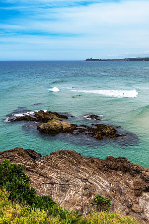 Rocky Coastal Seascape