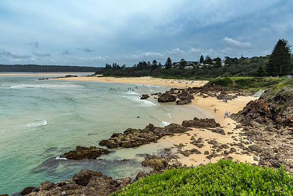 Rocky Coastal Seascape