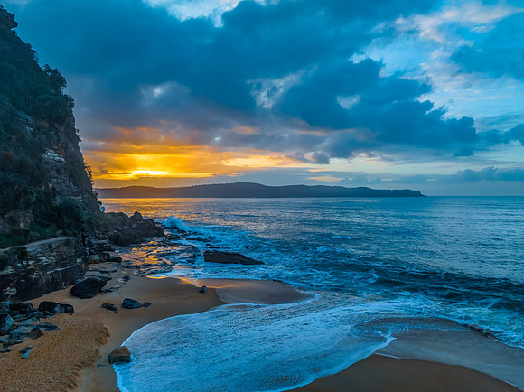 A Winter morning at the Seaside