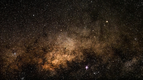 The Star Filled Night Sky of the Milky Way Galaxy