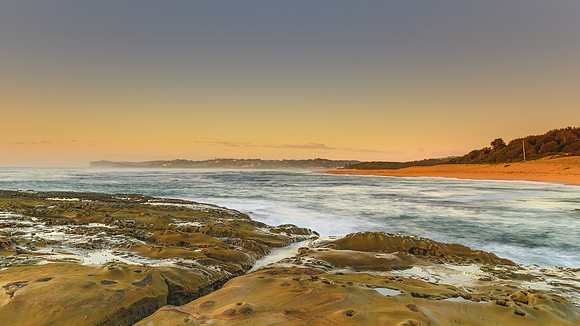Sunrise Seascape and Shorescape