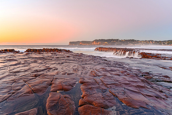 Rock Shelf Seascape